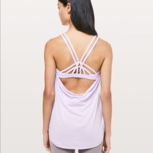 lululemon moment to movement 2 in 1 tank lilac 6